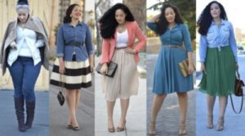 Как одеваться полной женщине в 40 лет. Как одеваться стильно и красиво полным женщинам после 40