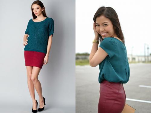 С чем сочетается бордовый цвет в одежде. Комбинируем и сочетаем с другими цветами 05