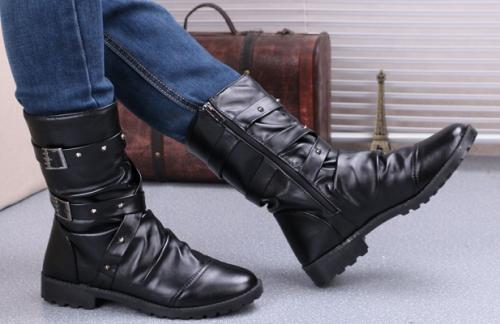 Что носить с ботинками на шнуровке. С чем носить высокие ботинки? 23