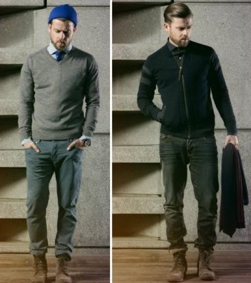 Что носить с ботинками на шнуровке. С чем носить высокие ботинки? 24