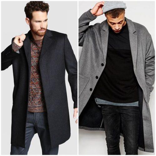 С чем носить зимнее мужское пальто. Под какую одежду носить мужское пальто