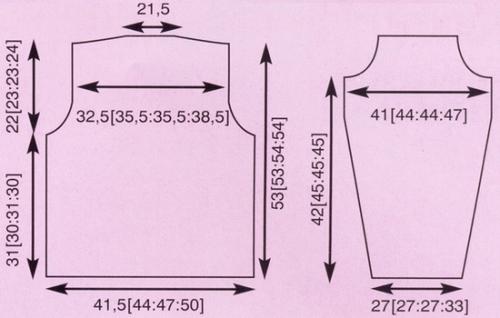 Свитер крупной вязки спицами схема женский. Рубрика: 11