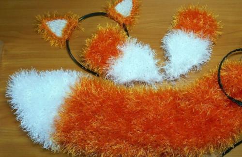 Как сделать хвост лисы из бумаги. Костюм лисы своими руками — идеи и варианта, как сделать ребенку костюм в домашних условиях (фото и видео)