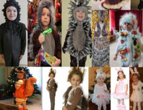 Хвост белки из мишуры. Как сделать своими руками костюмы: ежика, белочки, зайчика для мальчика и девочки? (фото)