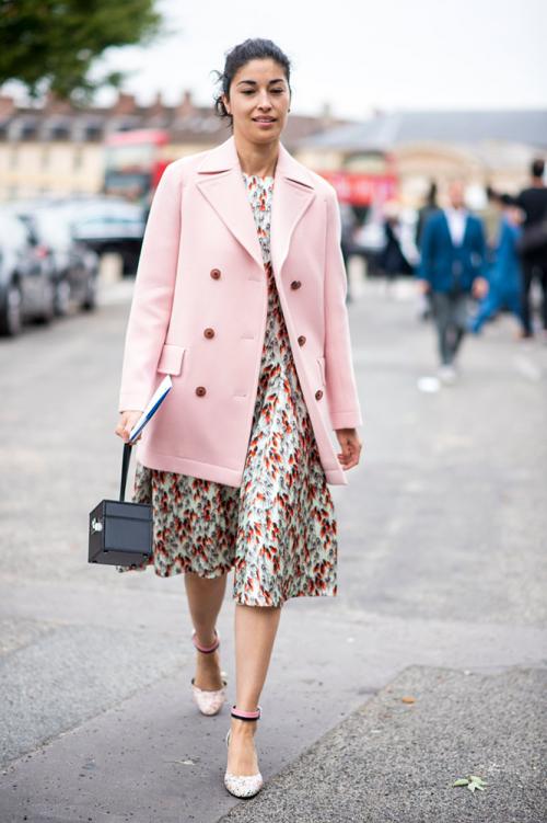 Короткое пальто с длинной юбкой. Как правильно сочетать длину пальто и юбки