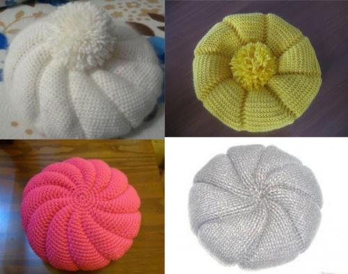 Вязание береты спицами схемы. Как связать берет — описание схемы и рекомендации, как быстро и просто связать берет своими руками (100 фото)