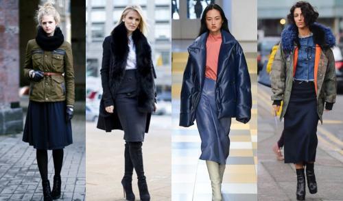 Юбка макси и пальто. ША.  Определяемся с длиной ВЕРХНЕЙ ОДЕЖДЫ