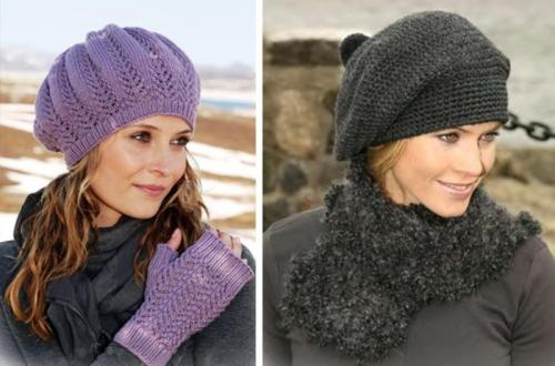 Шапки для женщин 40 лет. Вязанные шапки для женщин за 50: все только начинается 02