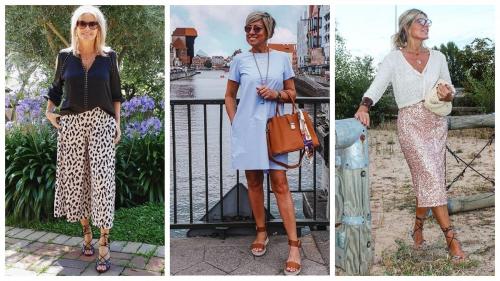 Осенняя одежда для женщин з.  Правила выбора одежды в 50 лет