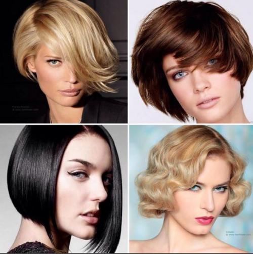 Короткие стрижки для тонких волос и овального лица. Короткие стрижки для овального лица