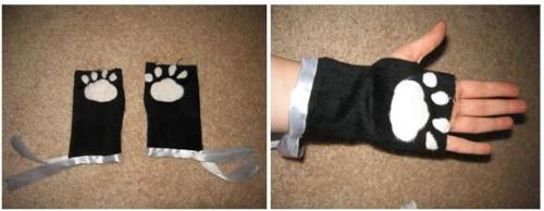 Костюм женщины кошки, как сделать. Костюм кошки для девочки своими руками