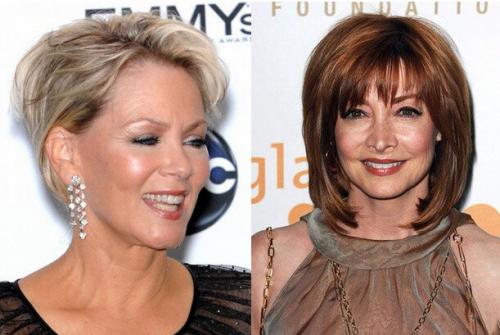 Короткие стрижки для тонких волос для женщин з.  Правила выбора стрижек после 40 лет