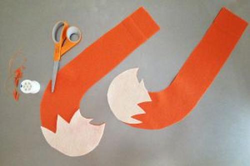 Костюм лисы, как сделать. Карнавальный костюм лисички