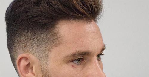 Мужские стрижки для редких волос с залысинами. Виды мужских причесок для редеющих волос