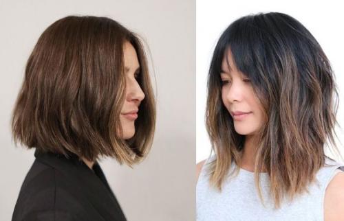 Виды каре без челки с удлинением 08