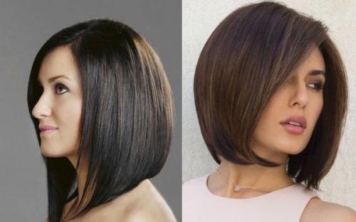 Виды каре без челки с удлинением 05