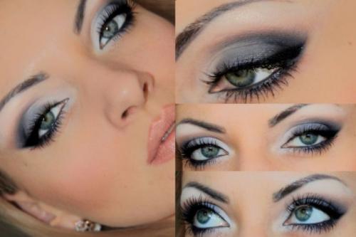 Макияж для голубых глаз — придаем огранку живому бриллианту + фото