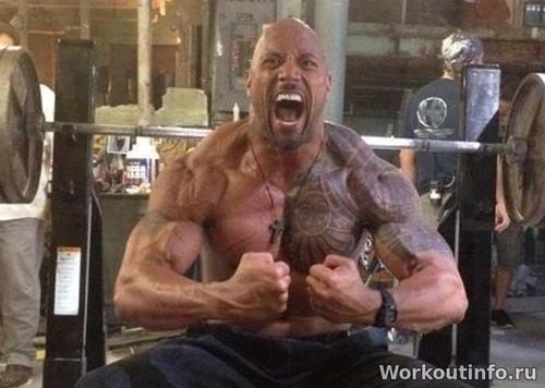 Расписание дня Дуэйна Джонсона. На закате