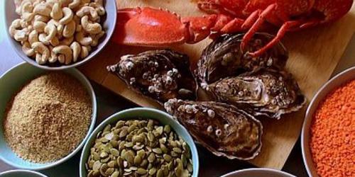 В каких продуктах содержится цинк