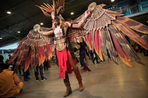 Как сделать крылья ангела из изолона. DIY-крылья из изолона (косплей валькирии Гондюль из God of War 4)