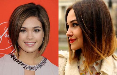 Мода 2025: Лучшие стрижки для круглого лица 12 Мода 2025: Лучшие стрижки для круглого лица 12