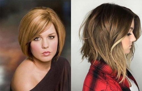 Средние стрижки для полного лица: как выбрать идеальный стиль 14 Средние стрижки для полного лица: как выбрать идеальный стиль 14