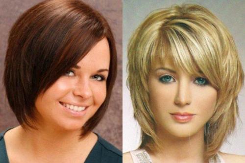 Короткие женские стрижки для круглого лица без укладки. Стрижки на короткие волосы для круглого лица: 10 модных идей