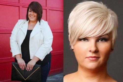 Короткие стрижки на полное лицо. Стрижки для полных женщин: 10 красивых и модных идей