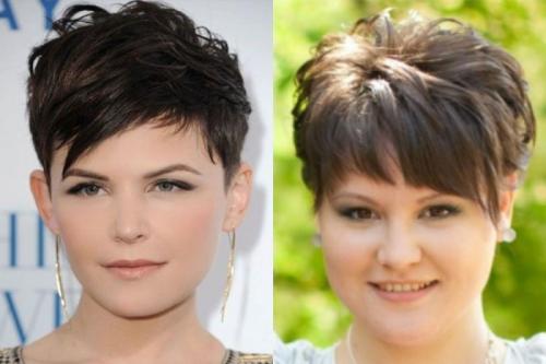 12 лучших стрижек для полного лица. Короткие