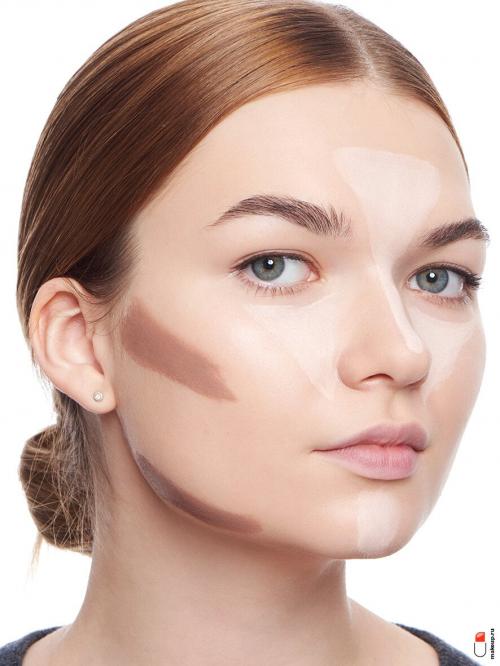 Как определить идеальное количество слоев для круглого лица. Шаг за шагом: урок по скульптурированию лица