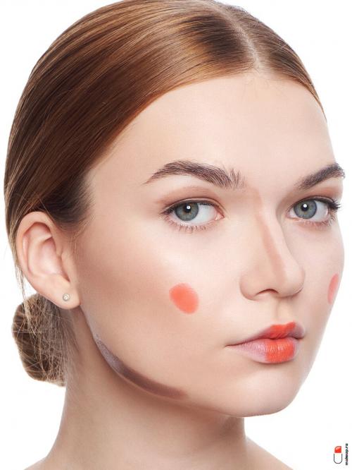 Как определить идеальное количество слоев для круглого лица. Шаг за шагом: урок по скульптурированию лица