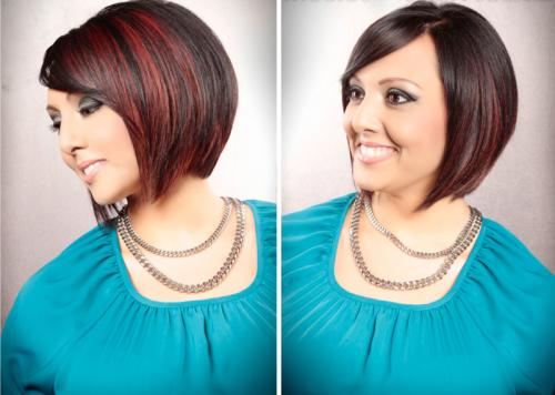 Короткие стрижки для широкого лица. Стрижки для полного лица и короткой шеи