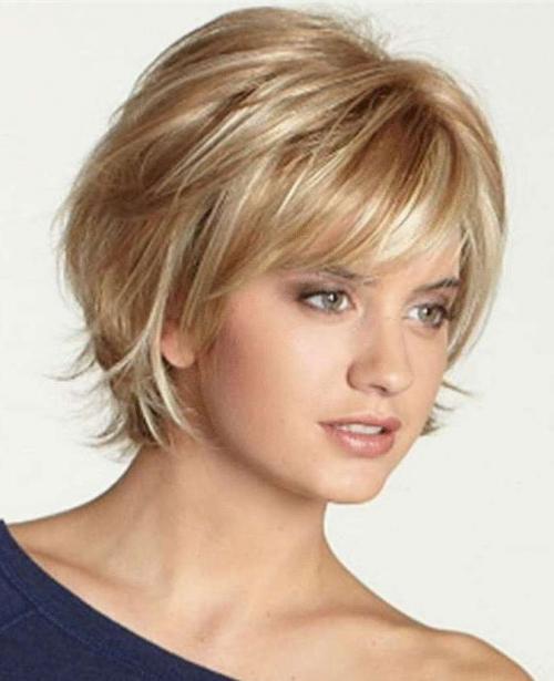 Прически для полного лица. Стрижки при полном и круглом лице 17 Прически для полного лица. Стрижки при полном и круглом лице 17