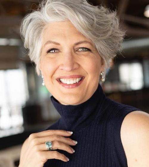 Прически для полного лица. Стрижки при полном и круглом лице 16 Прически для полного лица. Стрижки при полном и круглом лице 16