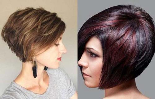 Стрижки для женщин с широкими скулами. Стрижка 01