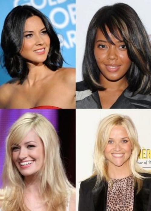 Стрижки для женщин с широкими скулами. Стрижка 09