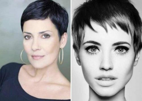 Каскадные стрижки для вытянутого лица. Короткие стрижки