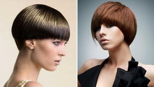 Каскадные стрижки для вытянутого лица. Короткие стрижки