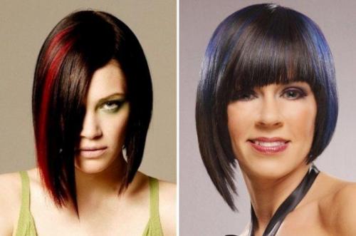 Стрижки для вытянутого лица с высоким лбом. Лучшие стрижки для продолговатой формы