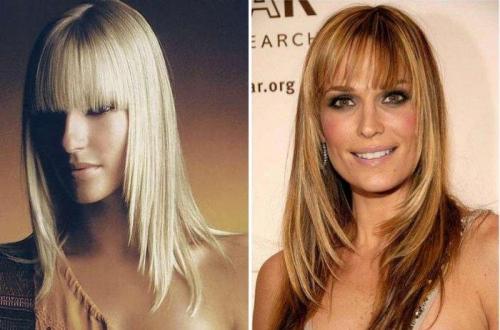 Стрижки для вытянутого лица с высоким лбом. Лучшие стрижки для продолговатой формы