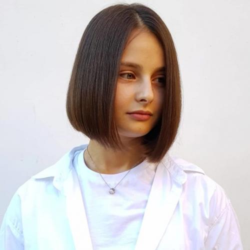 Стрижки для круглого лица 2022. Актуальные короткие стрижки для круглого лица – фото