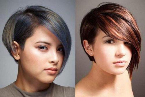 Короткая стрижка для широкого лица. Стрижки на короткие волосы для круглого лица: 10 модных идей