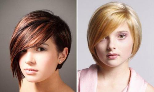 Лучшие стрижки для широкого лица. Лучшие женские стрижки для широкого лица, фото