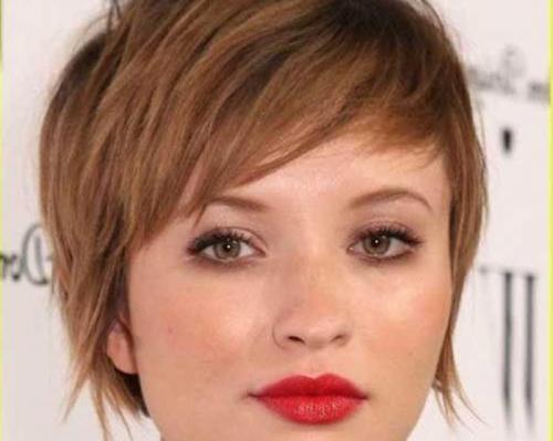 Правила подбора стрижек для полного лица. Короткие