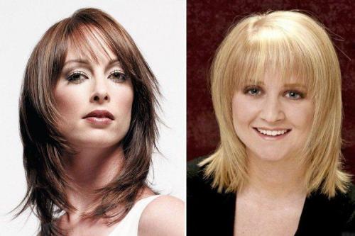 45 лучших стрижек на круглое полное лицо в 2022 году. Стрижки для полных женщин: 10 красивых и модных идей