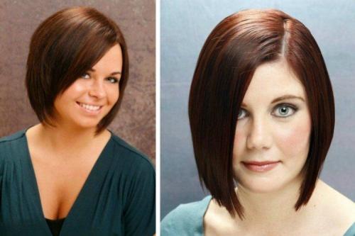 45 лучших стрижек на круглое полное лицо в 2022 году. Стрижки для полных женщин: 10 красивых и модных идей