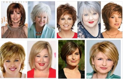 Стрижки на круглое полное лицо женские. Стрижки на круглое лицо для женщин разного возраста