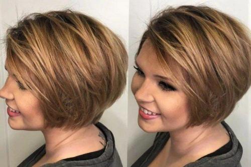 45 лучших стрижек на круглое полное лицо в 2022 году. Стрижки для полных женщин: 10 красивых и модных идей