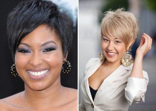 Лучшие стрижки для круглого и полного лица 2022. Какие стрижки подойдут для круглого лица?