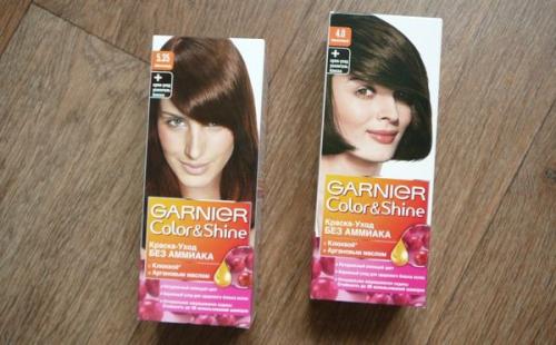 Garnier Color Shin. 56 цвет терракотовый. Фото палитры цветов 12